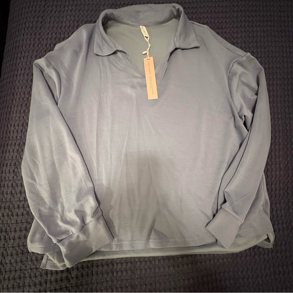 Athleisure Long Sleeve Shirt and Skort Set